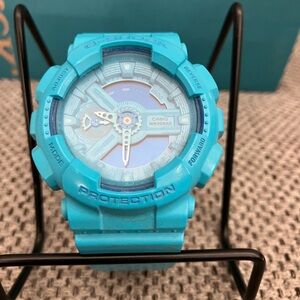 Casio G-Shock Aqua Blue Watch